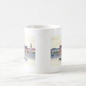 Prag Tschechien Pastel Travel Kaffeetasse (Mittel)