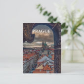Prag Tschechien Postkarte (Stehend Vorderseite)