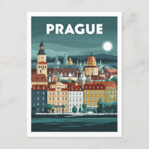 Prag, Tschechien Postkarte