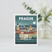 Prag, Tschechien Postkarte (Stehend Vorderseite)