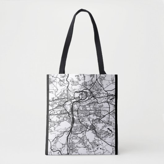 Prag Tschechien Stadtplan Tasche (Vorderseite)