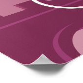 Prag Tschechien Vintages Reiseplakat Poster (Ecke)