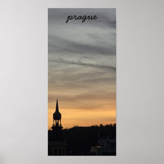 Prag - Tschechisch Poster (Vorne)