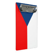 Prag Tschechische Flagge Mini Klemmbrett (Schrägansicht)