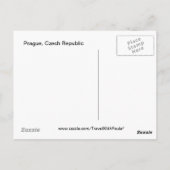 Prag Tschechische Post Card Postkarte (Rückseite)