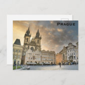 Prag Tschechische Republik Altstadt Foto Postkarte (Vorne/Hinten)