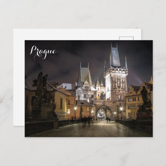 Prag Tschechische Republik Altstadt Foto Postkarte (Vorne/Hinten)