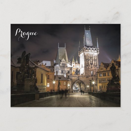 Prag Tschechische Republik Altstadt Foto Postkarte (Vorderseite)