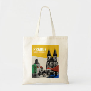 Prag Tschechische Republik Altstadt Panorama Colla Tragetasche