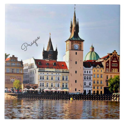 Prag, Tschechische Republik, Fliese (Vorderseite)