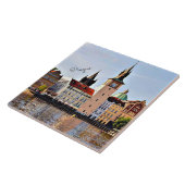 Prag, Tschechische Republik, Fliese (Seite)