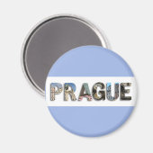 Prag Tschechische Republik Foto Magnet (Vorderseite/Rückseite)