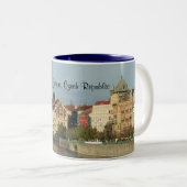 Prag, Tschechische Republik-Kaffee/Tee-Tasse Zweifarbige Tasse (VorderseiteRechts)