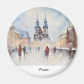 Prag Tschechische Republik Magnet (Vorne)
