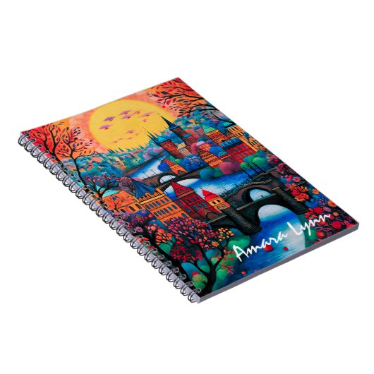 Prag Tschechische Republik Notizblock (Rechte Seite)