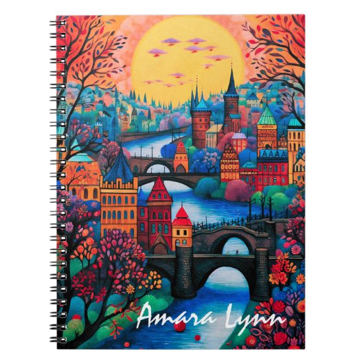 Prag Tschechische Republik Notizblock (Vorderseite)