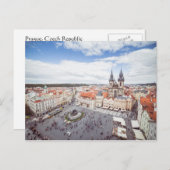 Prag, Tschechische Republik Postkarte (Vorne/Hinten)