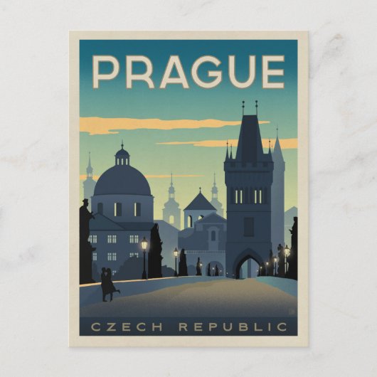 Prag, Tschechische Republik Postkarte (Vorderseite)