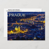 Prag, Tschechische Republik Postkarte (Vorne/Hinten)