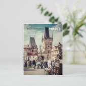 Prag, Tschechische Republik Postkarte (Stehend Vorderseite)