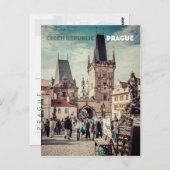 Prag, Tschechische Republik Postkarte (Vorne/Hinten)