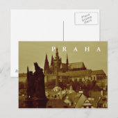 Prag, Tschechische Republik Postkarte (Vorne/Hinten)