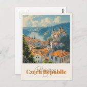 Prag, Tschechische Republik Postkarte (Vorne/Hinten)