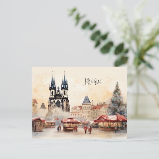 Prag, Tschechische Republik Postkarte (Stehend Vorderseite)