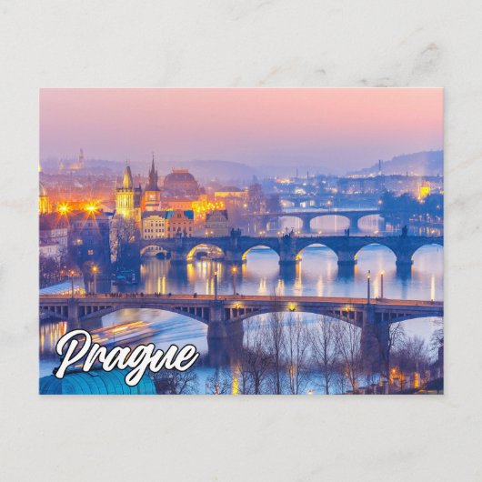 Prag, Tschechische Republik Postkarte (Vorderseite)