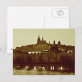 Prag, Tschechische Republik Postkarte (Vorne/Hinten)