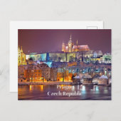 Prag, Tschechische Republik Postkarte (Vorne/Hinten)
