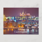 Prag, Tschechische Republik Postkarte (Vorderseite)