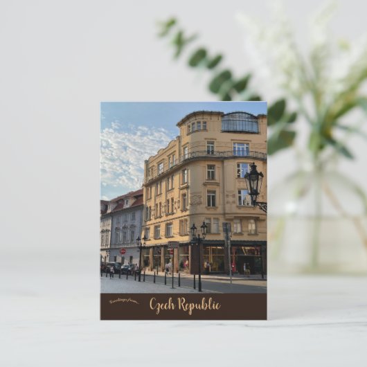 Prag Tschechische Republik Postkarte (Stehend Vorderseite)