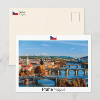 Prag - Tschechische Republik Postkarte