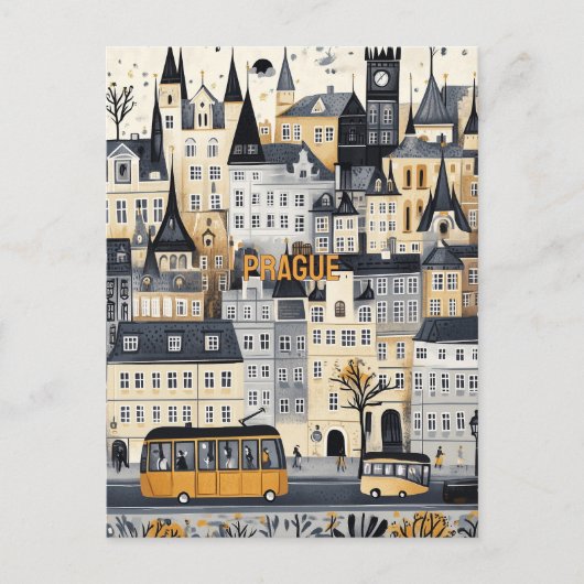 Prag Tschechische Republik Postkarte (Vorderseite)