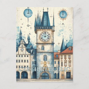 Prag Tschechische Republik Postkarte