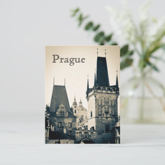 Prag, Tschechische Republik Postkarte (Stehend Vorderseite)