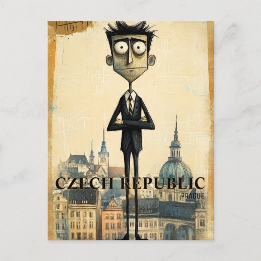 Prag Tschechische Republik Postkarte (Vorderseite)