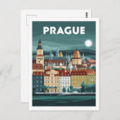 Prag, Tschechische Republik Postkarte (Vorne/Hinten)