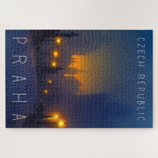 Prag, Tschechische Republik, Praha-Puzzle Puzzle (Horizontal)