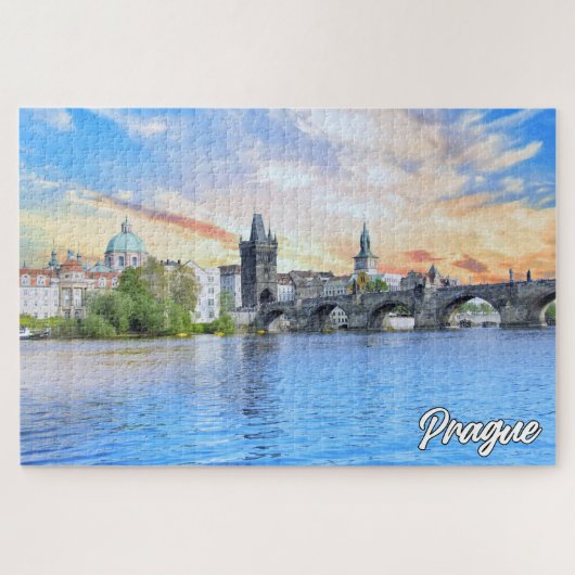 Prag, Tschechische Republik Puzzle (Horizontal)