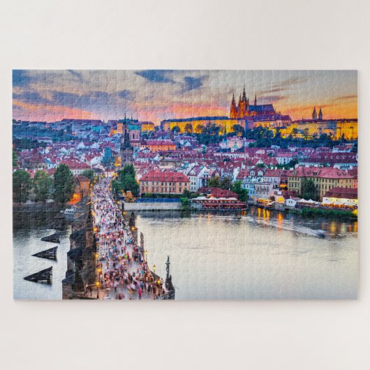 Prag Tschechische Republik Puzzle (Horizontal)