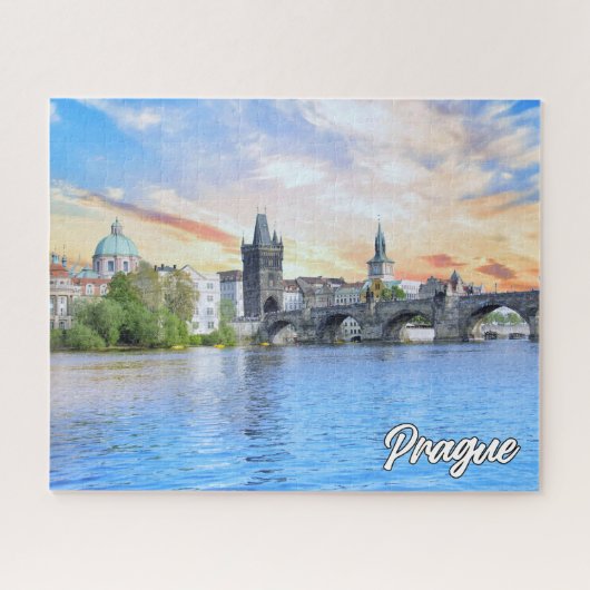 Prag, Tschechische Republik Puzzle (Horizontal)