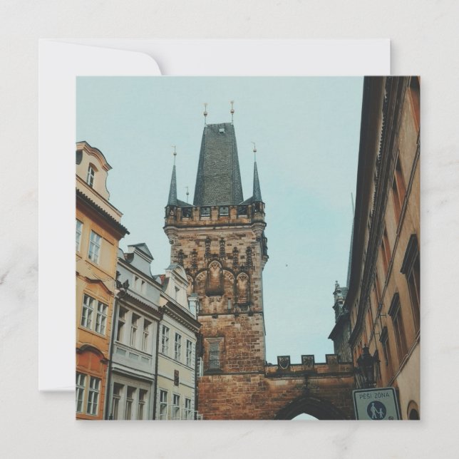 Prag Tschechische Republik Reisen Kunst (Vorderseite)