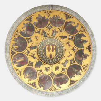 Prag, Tschechische Republik Runder Aufkleber