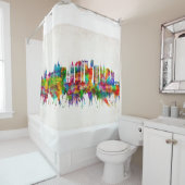 Prag Tschechische Republik Skyline Duschvorhang (Beispiel)