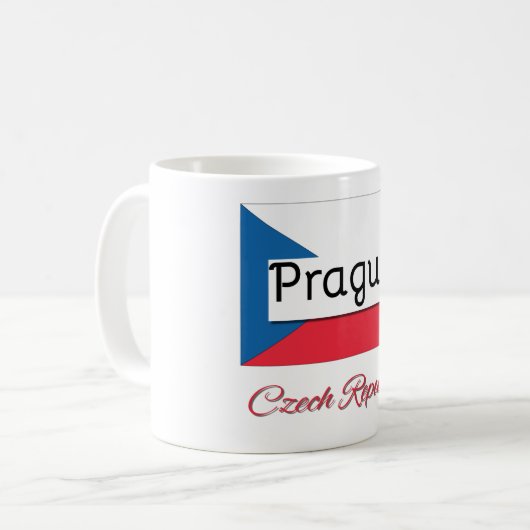 Prag Tschechische Tasse (Vorderseite Links)