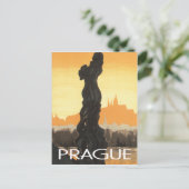 Prag, Tschechoslowakei vintage Postkarte (Stehend Vorderseite)