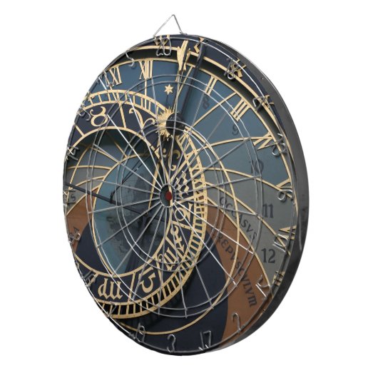 Prag-Uhr Dartscheibe (Vorderseite rechts)