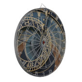 Prag-Uhr Dartscheibe (Vorderseite Links)